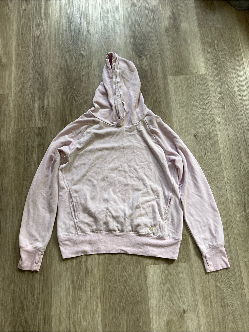 Jones New York Light Pink Hooded Sweatshirt Activewear